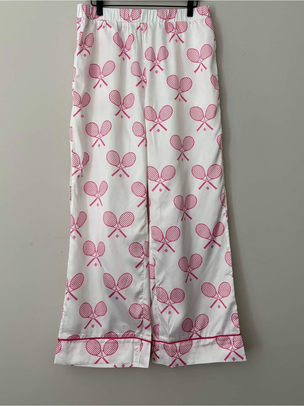 Sheshow Tennis Racket Print Pajama Set - Picture 8 of 13
